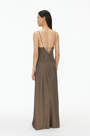 by DOE - Long Satin Slimming Dress