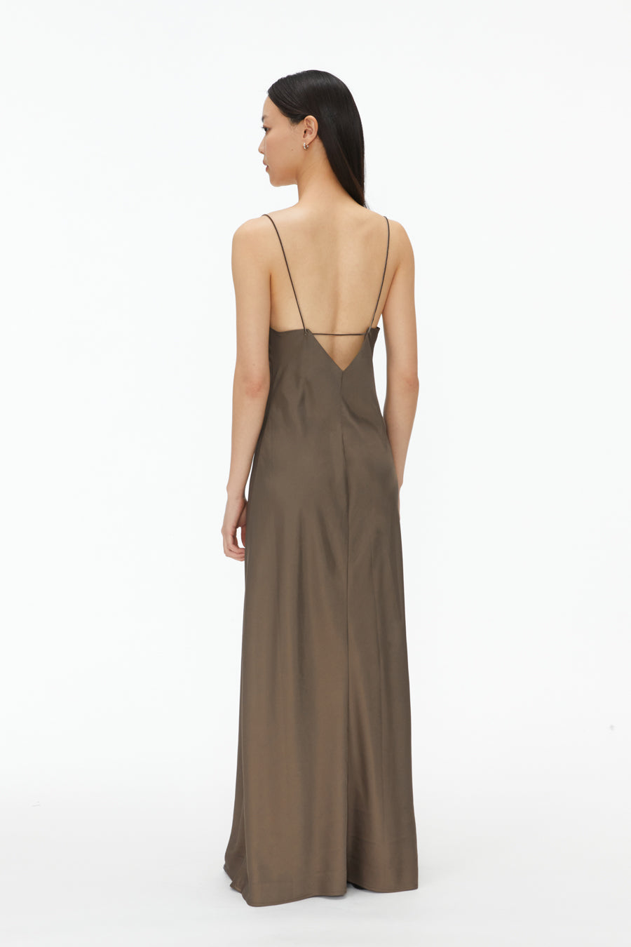 by DOE - Long Satin Slimming Dress