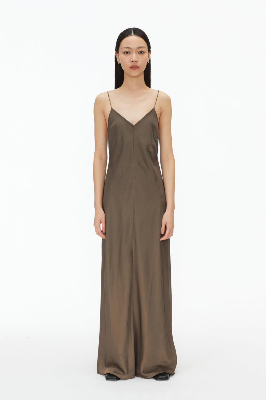 by DOE - Long Satin Slimming Dress