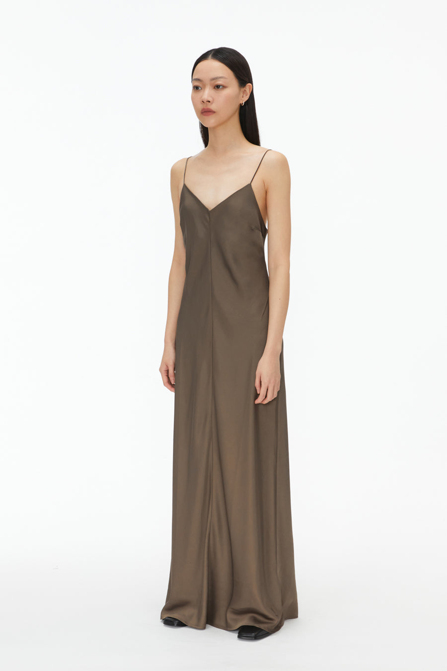 by DOE - Long Satin Slimming Dress