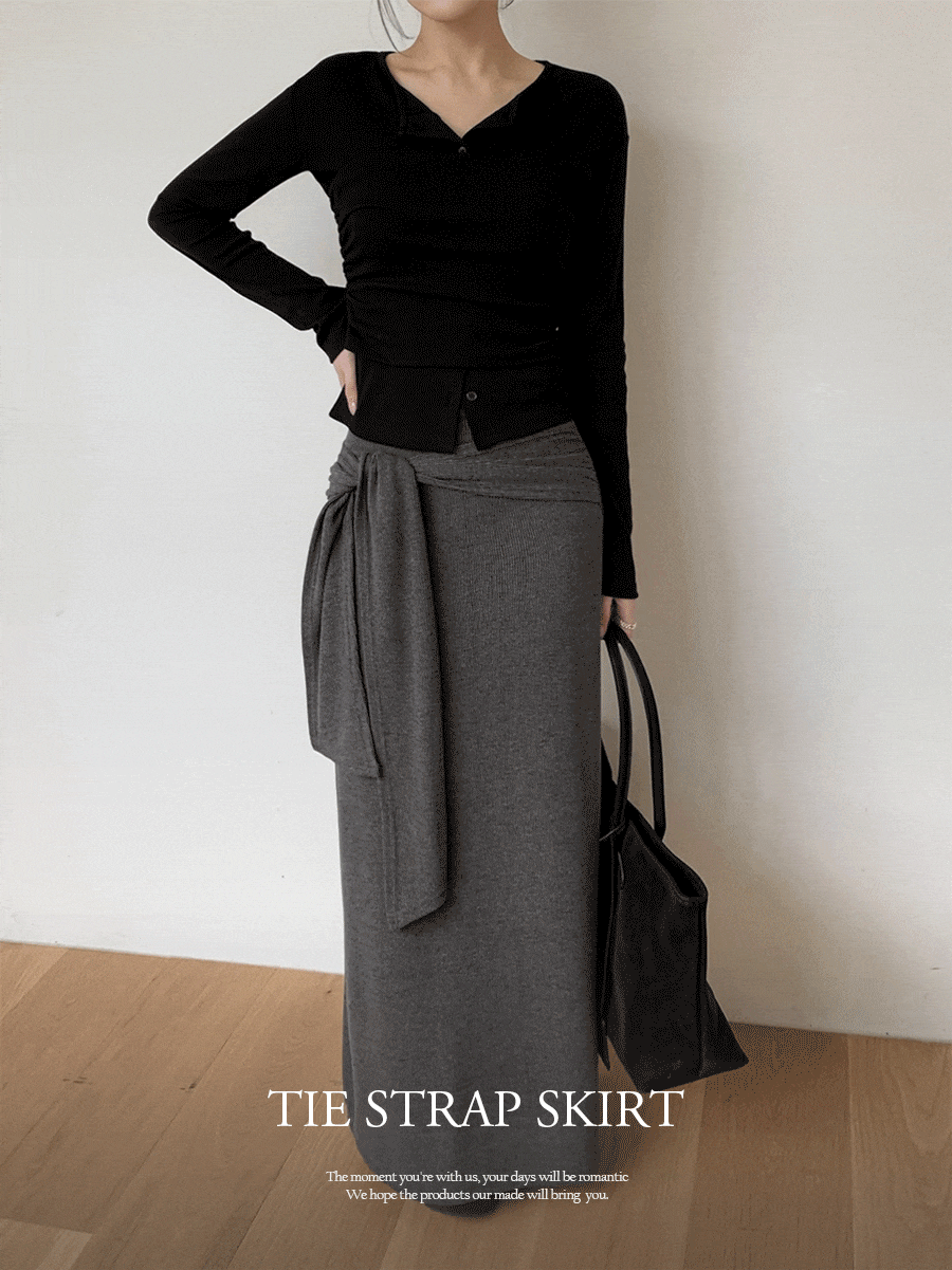 Tie Strap Skirt