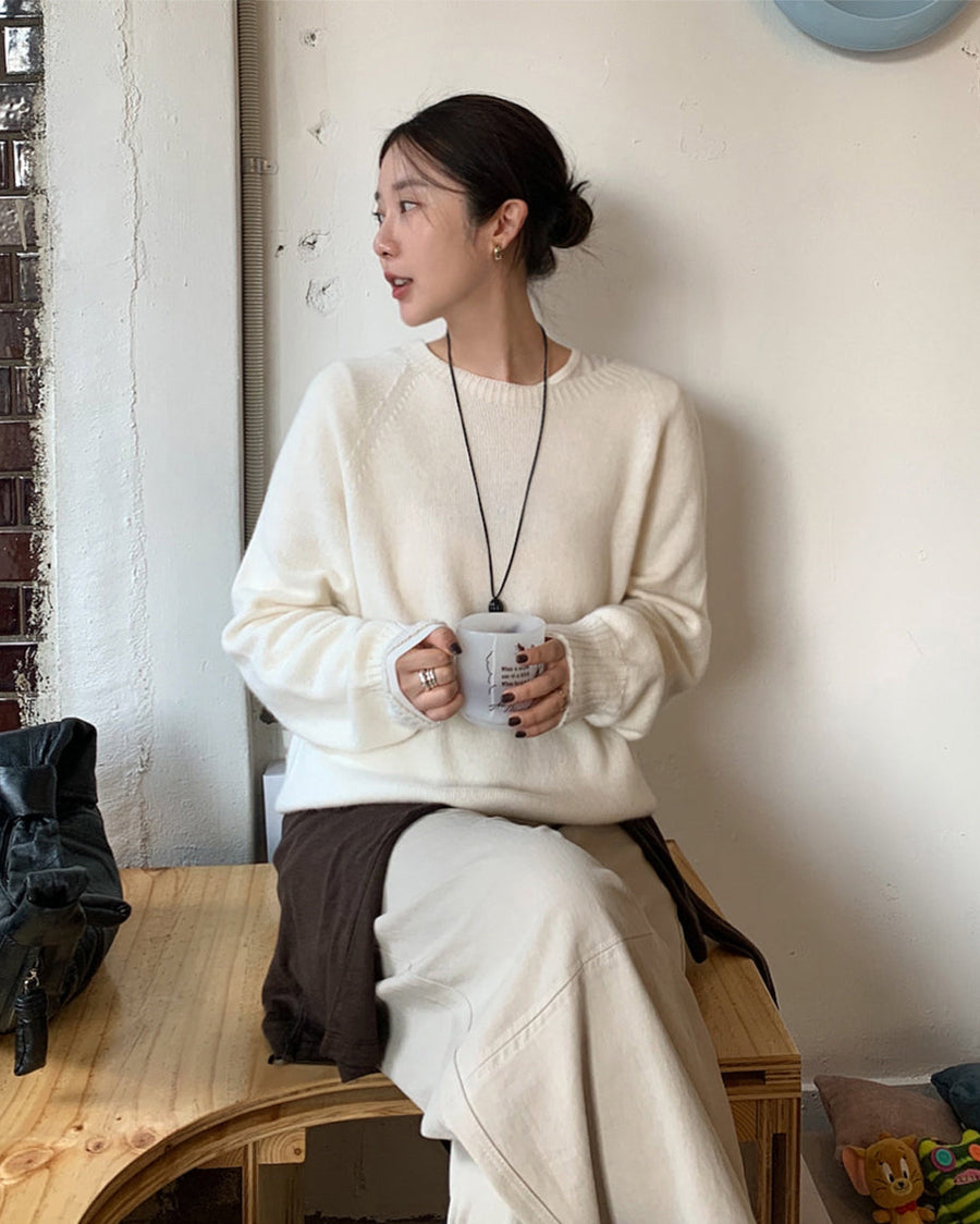 Light Wool Cashmere Knit