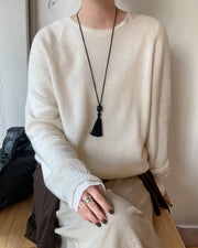 Light Wool Cashmere Knit