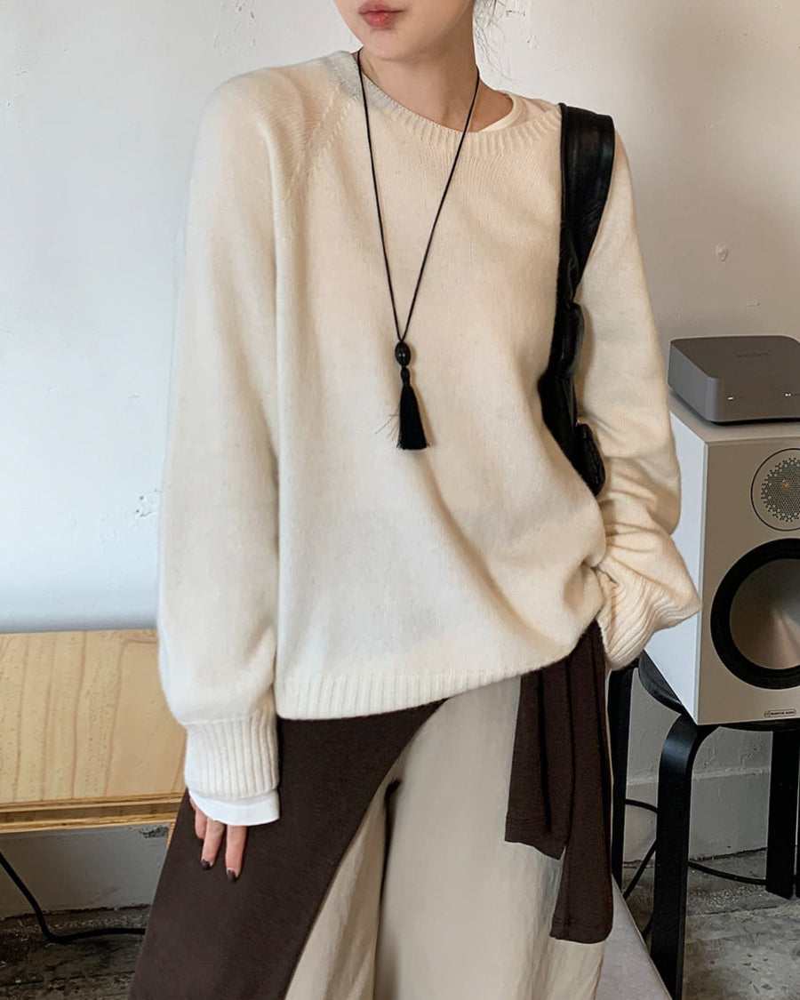 Light Wool Cashmere Knit