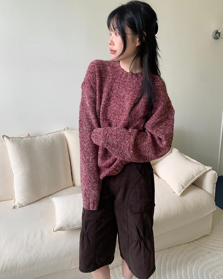 Unisex Soft Mélange Knit