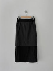 Textured Came Skirt