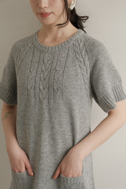 Cozy Cable Knit Dress