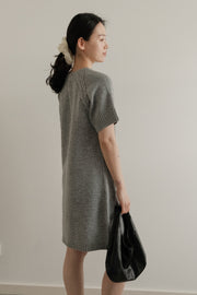 Cozy Cable Knit Dress