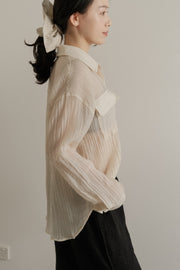 Wrinkled Pocket Shirt