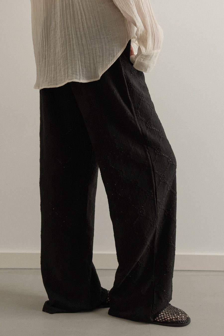 Embroidered Pants