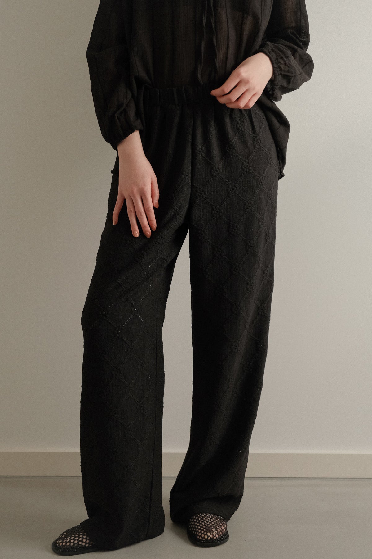 Embroidered Pants