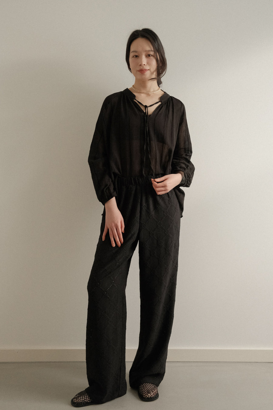 Embroidered Pants