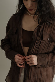 Wrinkled Pocket Shirt