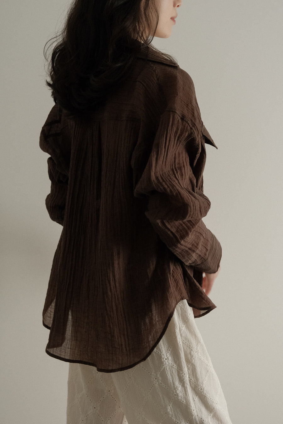 Wrinkled Pocket Shirt