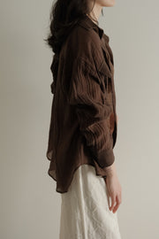 Wrinkled Pocket Shirt