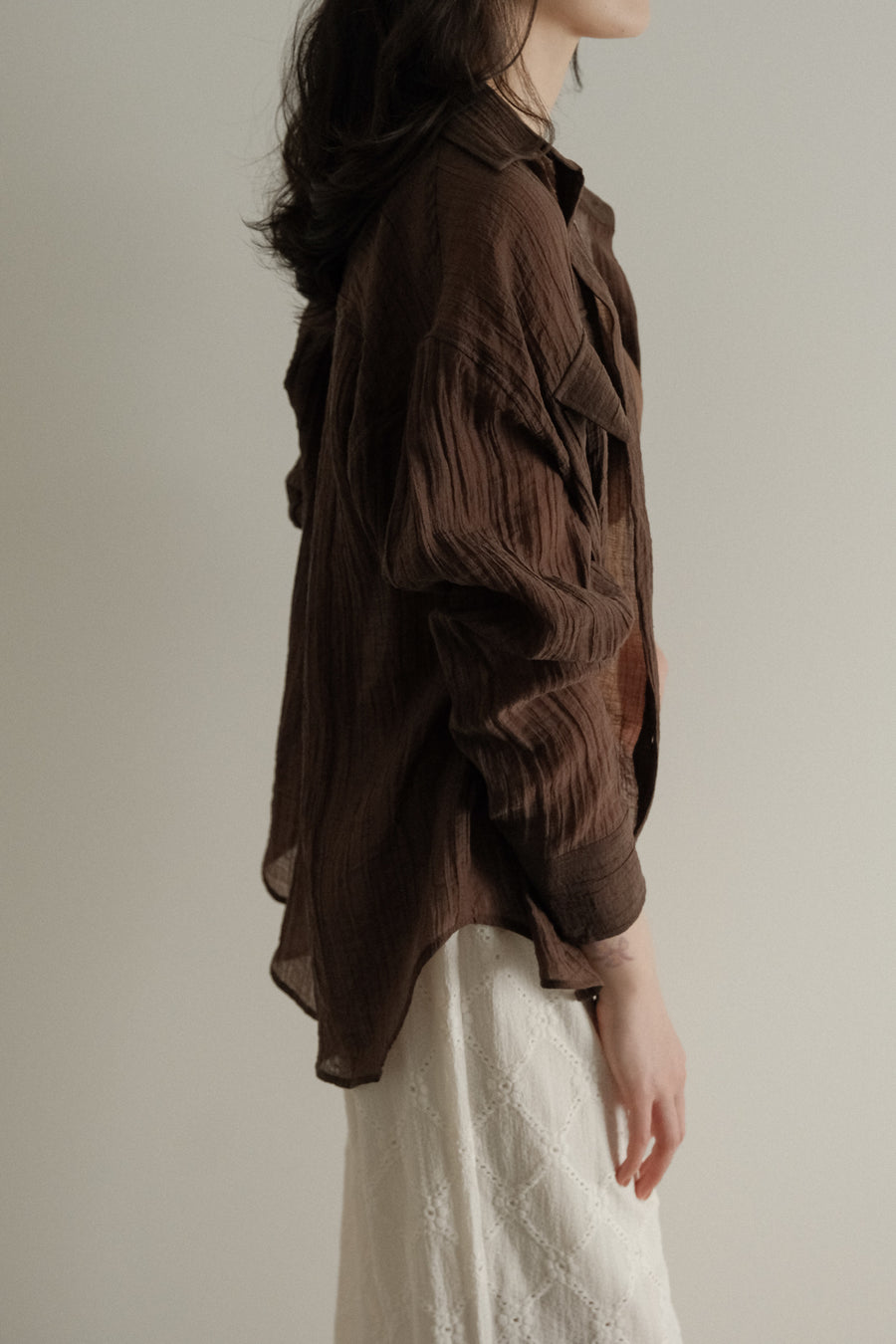Wrinkled Pocket Shirt
