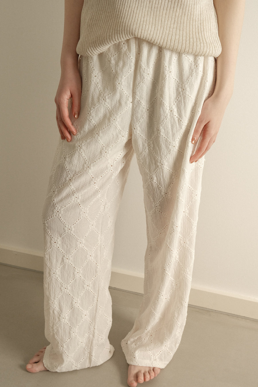 Embroidered Pants