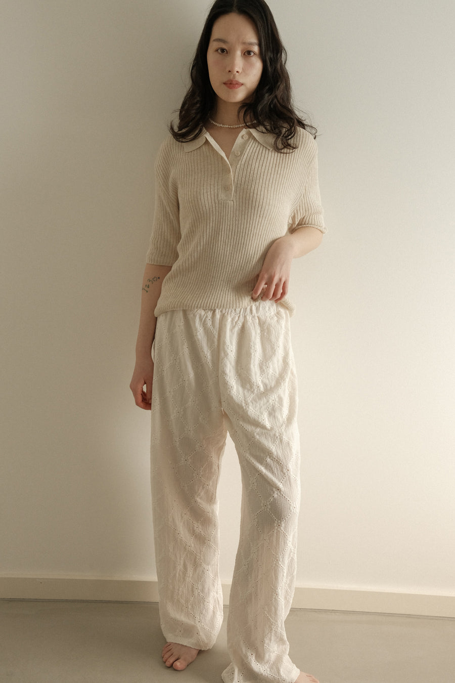 Embroidered Pants