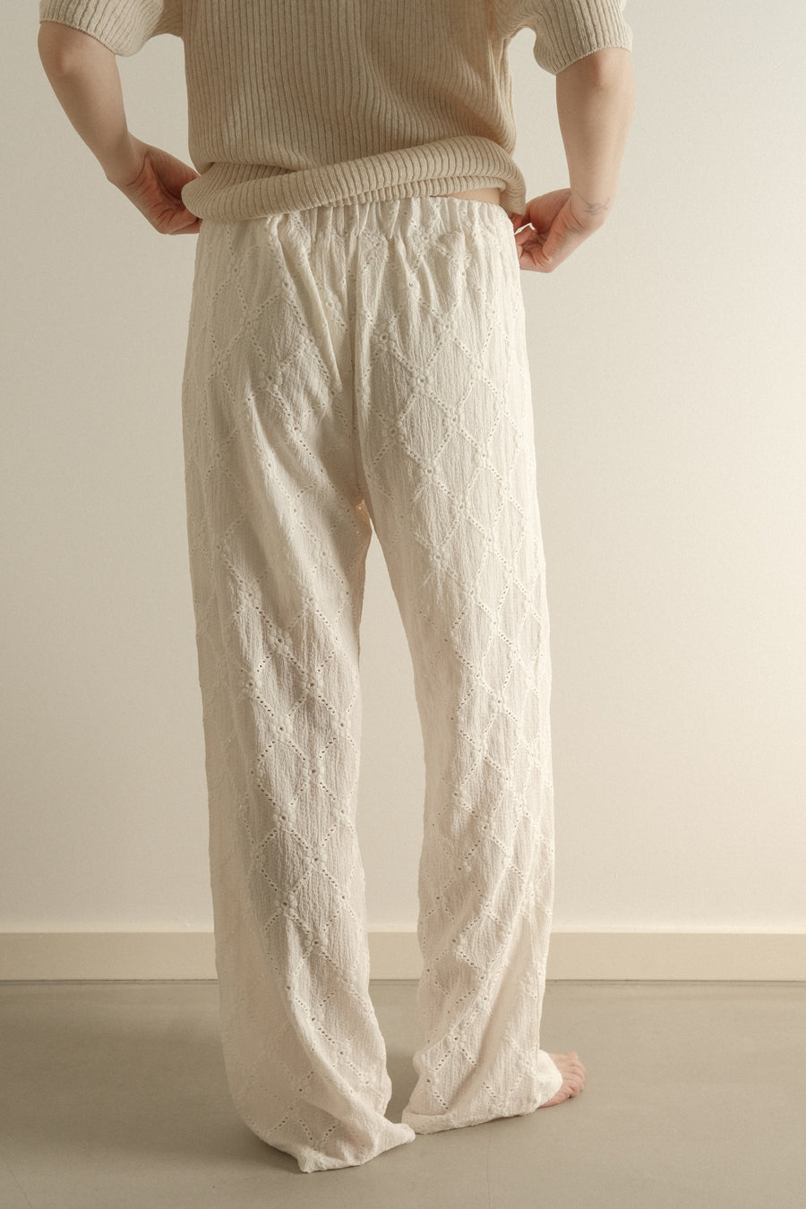 Embroidered Pants