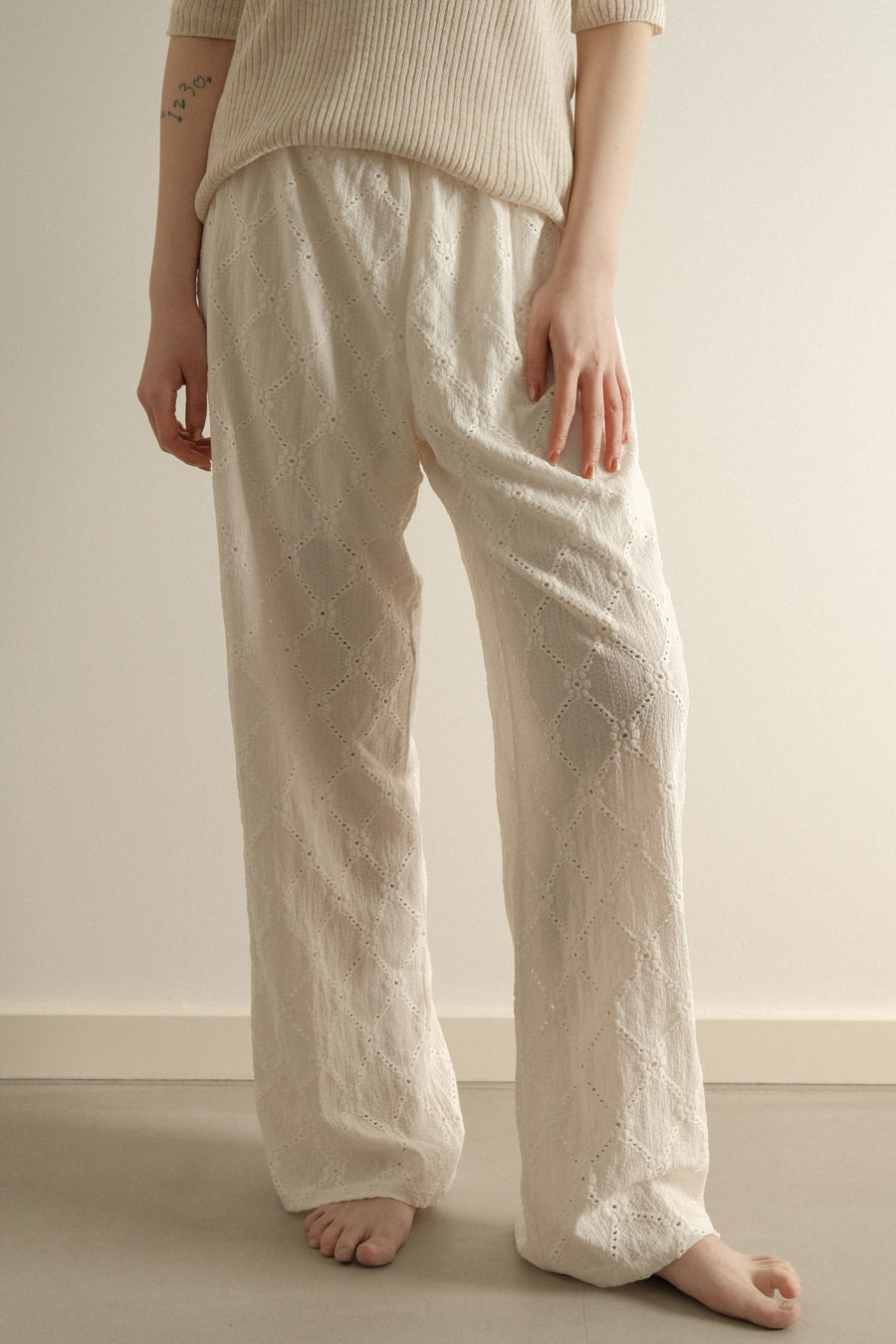 Embroidered Pants