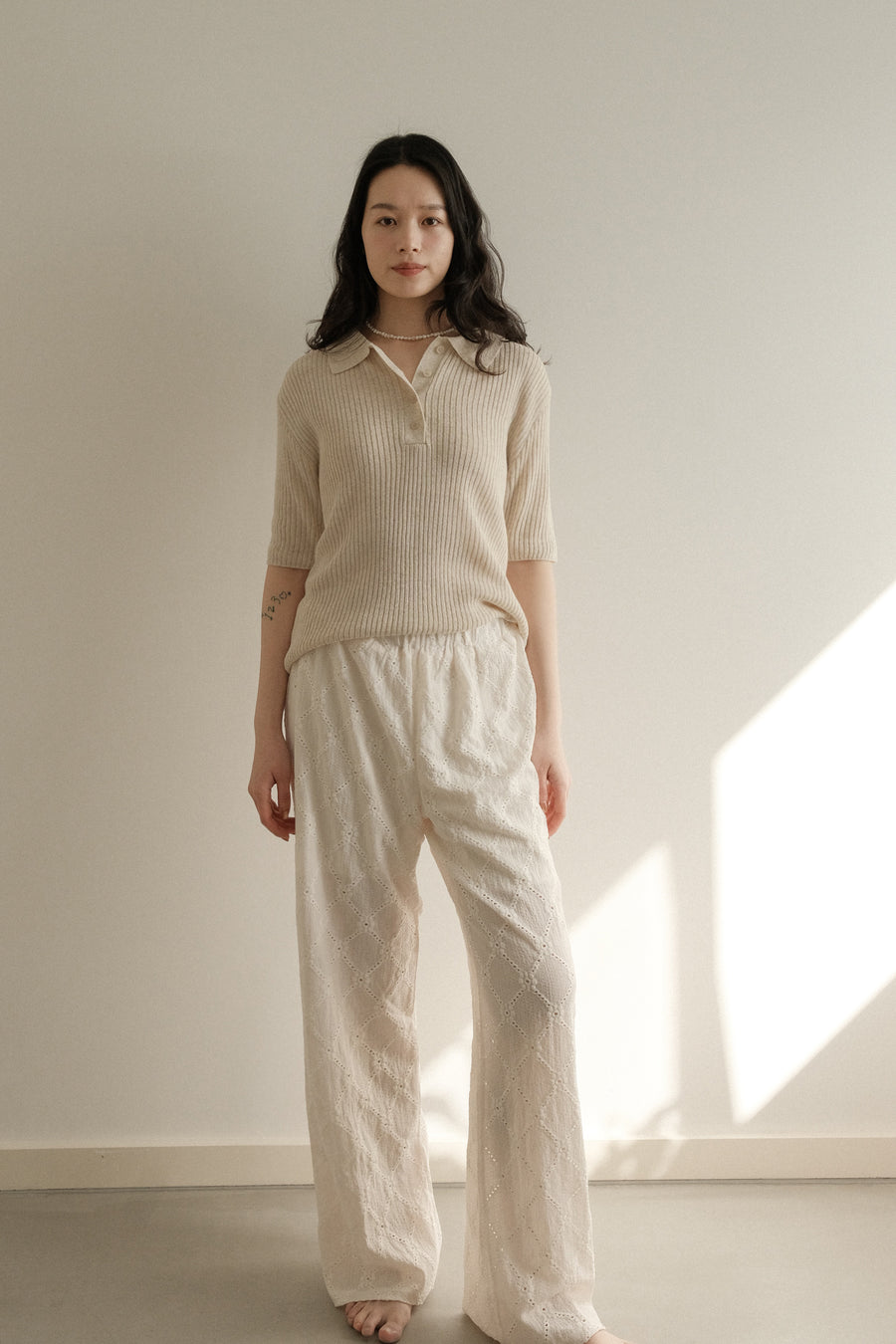 Embroidered Pants