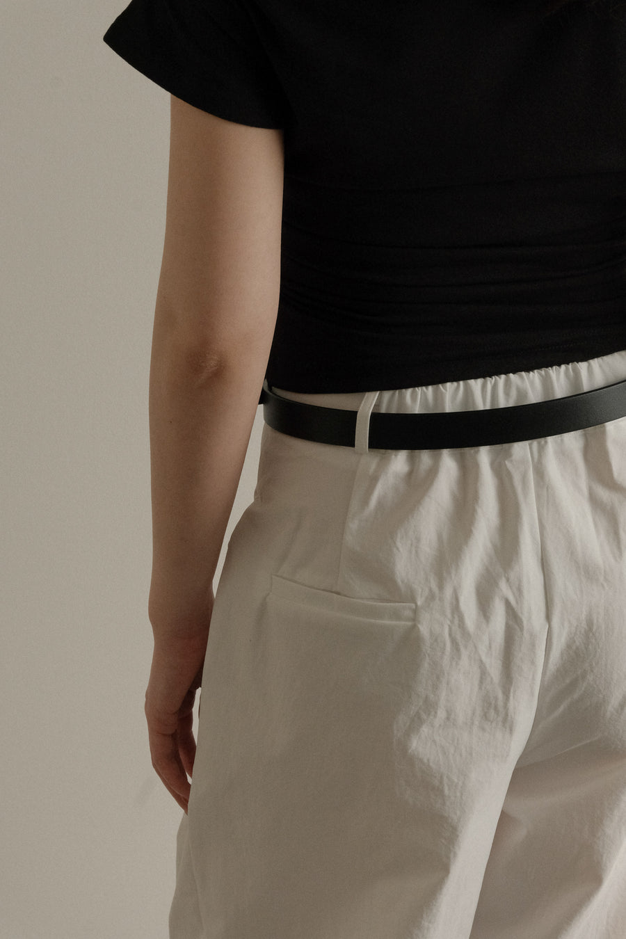 Pintuck Summer Slacks