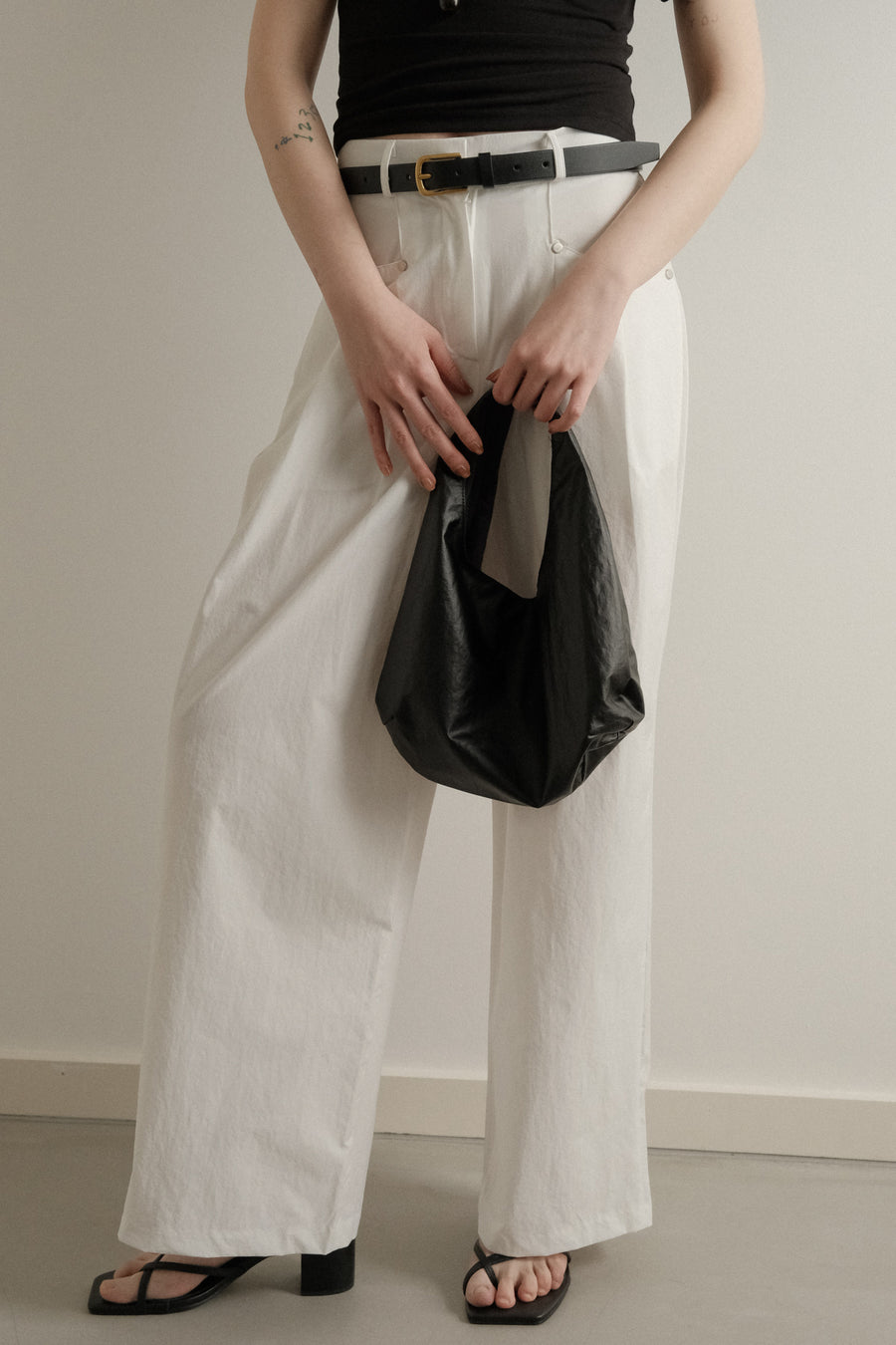 Pintuck Summer Slacks