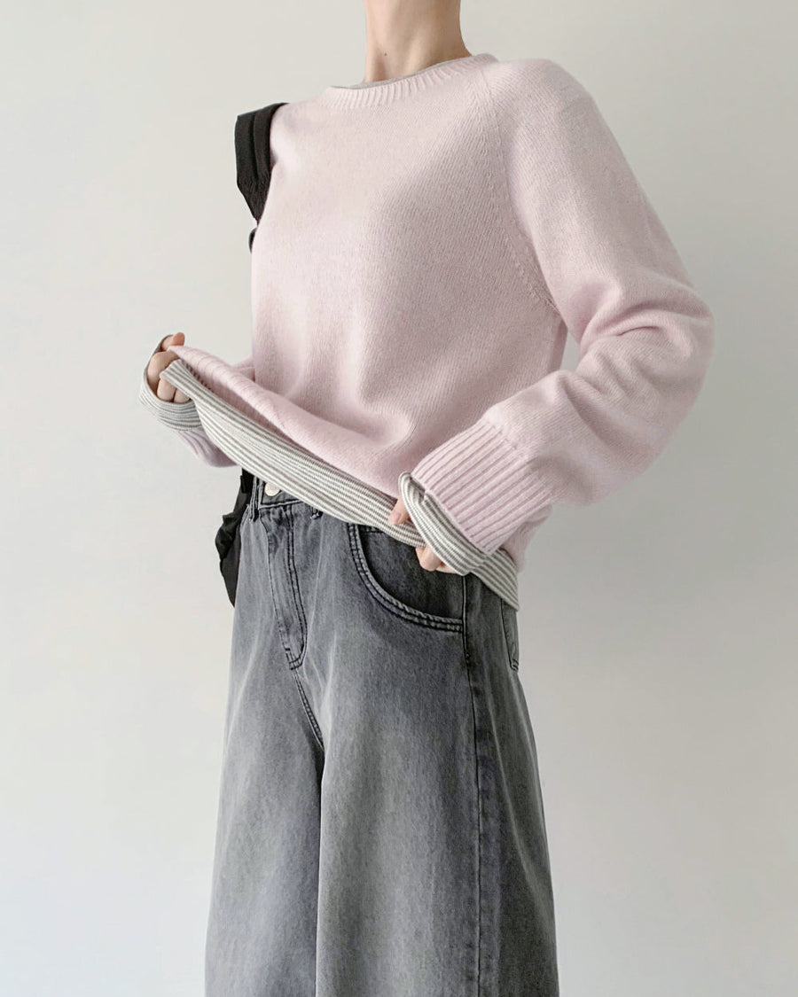 Light Wool Cashmere Knit