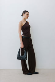 by DOE - One Shoulder Stretchy Bra Tank (PREORDER)