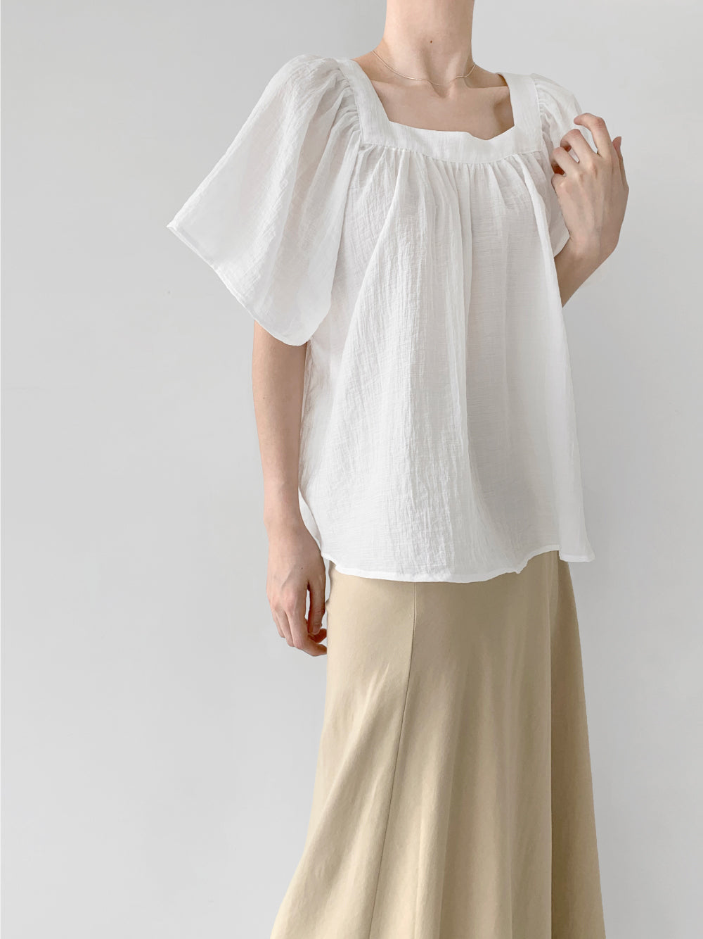 Squareneck Blouse (PREORDER)