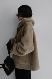 Suede-Lined Shearling Jacket (PREORDER)