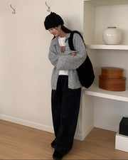Boucle Collar Cardigan (PREORDER)