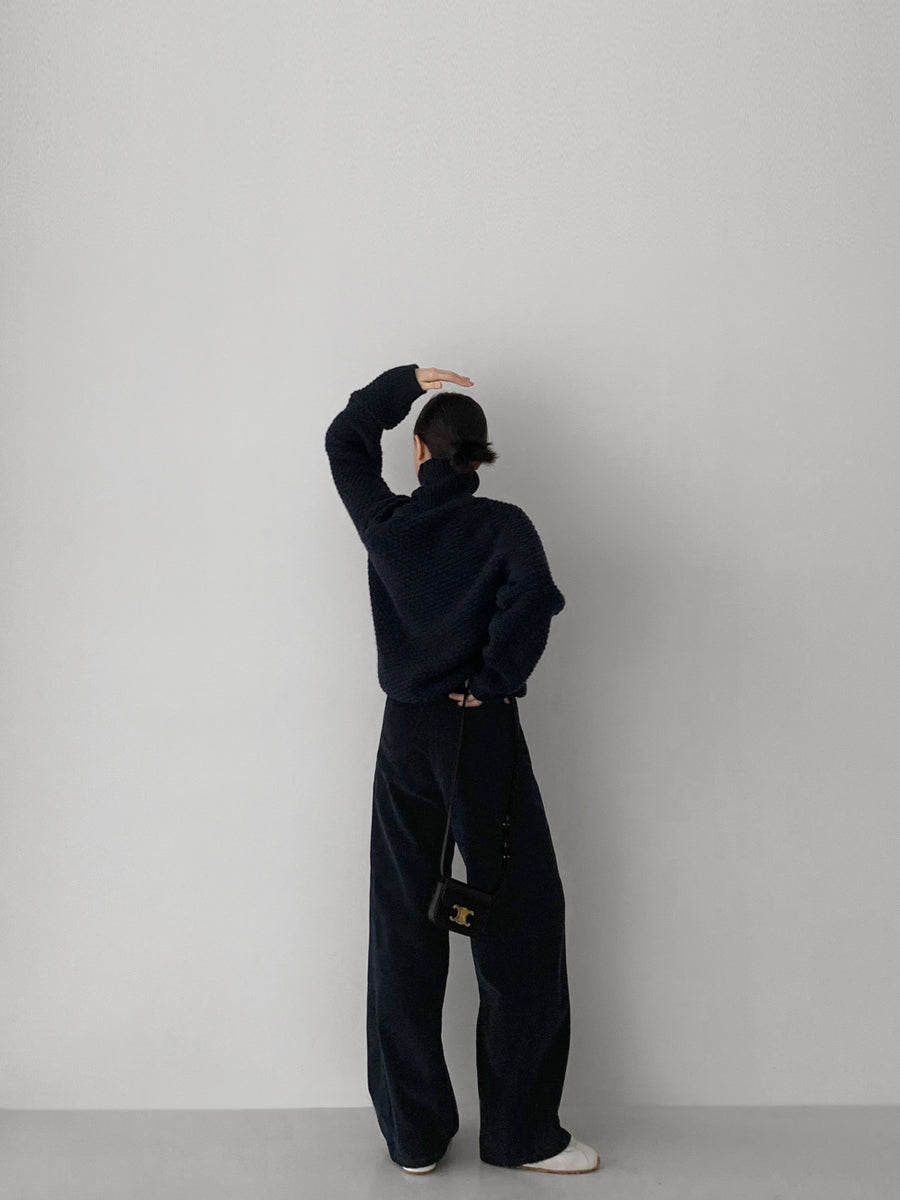 Joy Wool Cashmere Turtleneck