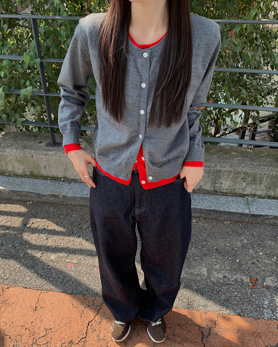 Double Layered Cardigan