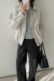 Clean Line Cotton Blouson