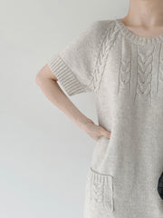 Cozy Cable Knit Dress