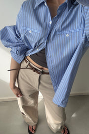 Belted Cup Slacks (PREORDER)
