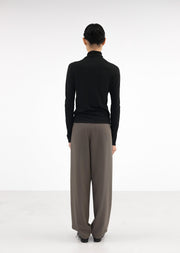 by DOE - GENDER FREE Piled Cuff Slacks