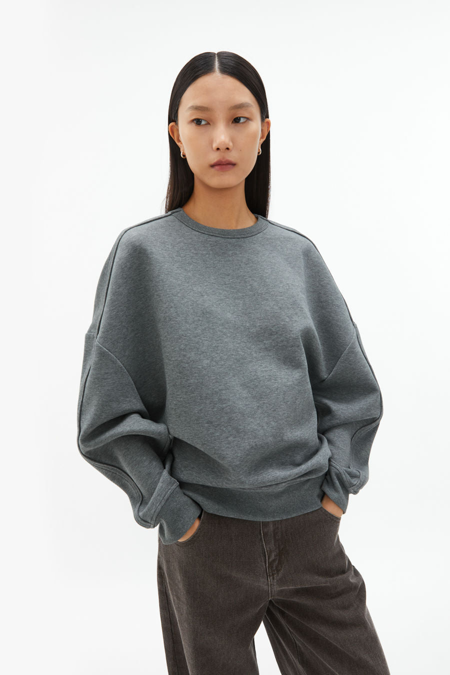 by DOE - Off-Shoulder Sweatshirt – FRECKL STUDIO
