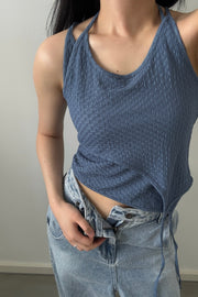 Layered Tie Cami Top (PREORDER)