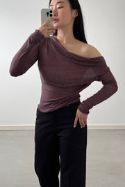 Sophisticated Off Shoulder Top (PREORDER)