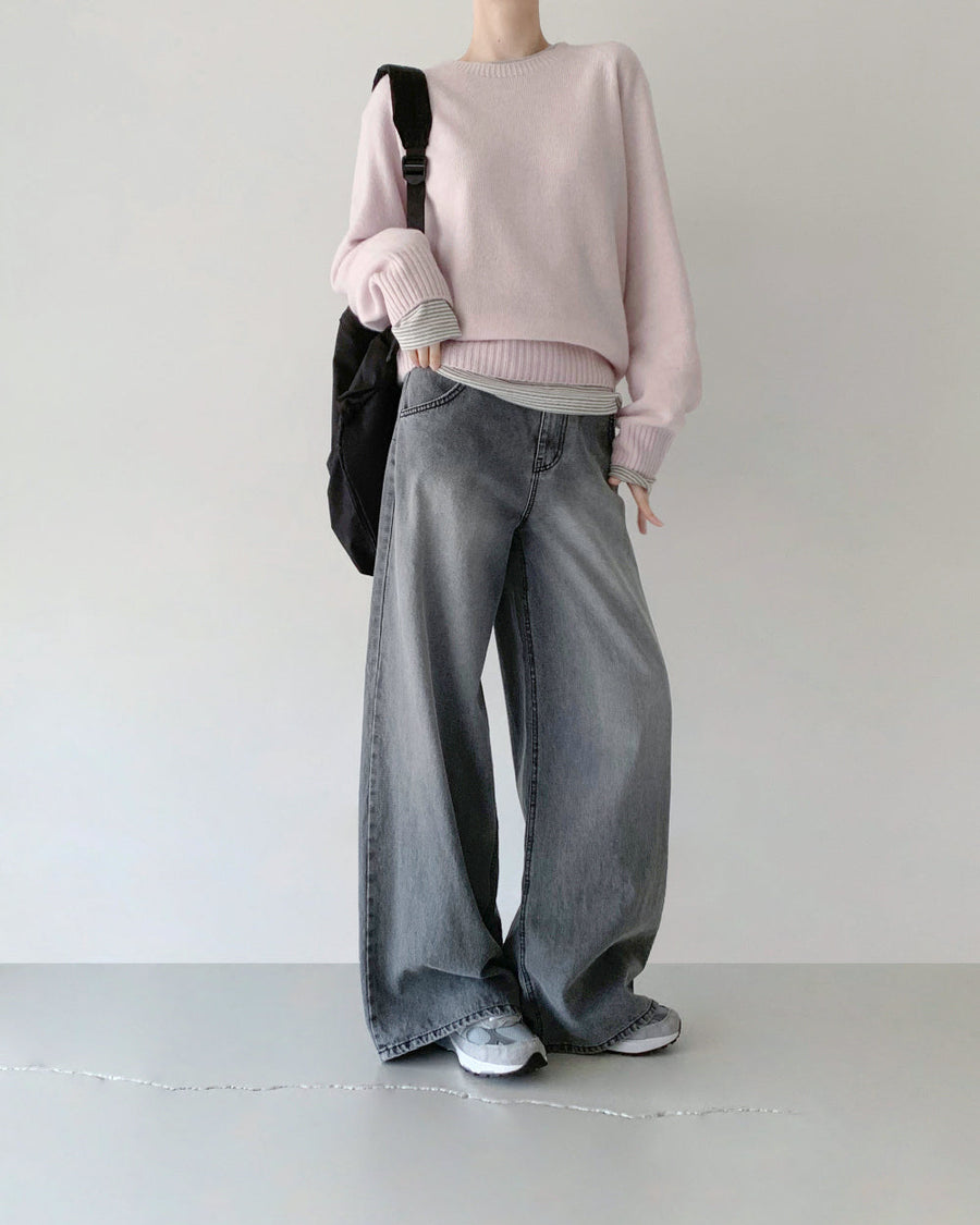 Light Wool Cashmere Knit