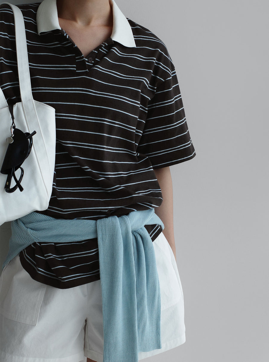 Stripe Polo 002 (PREORDER)