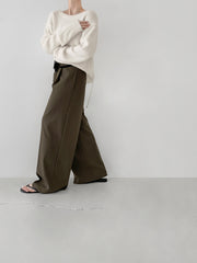 Angora Back Knit