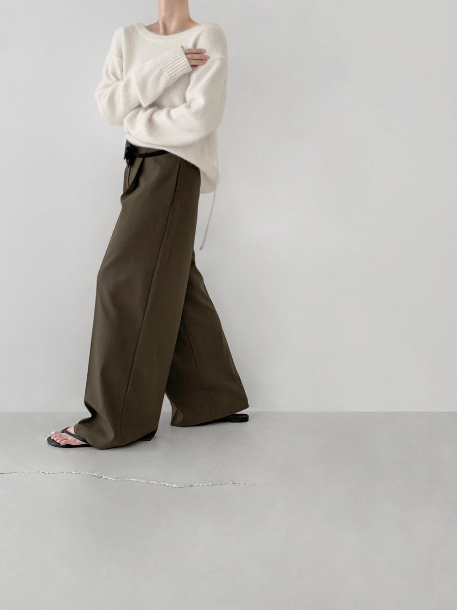 Angora Back Knit