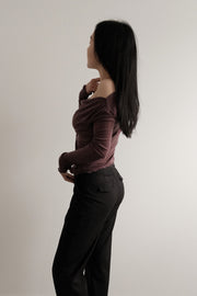Sophisticated Off Shoulder Top (PREORDER)