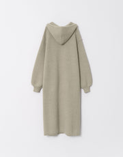 Hood Cozy Knit Dress (PREORDER)