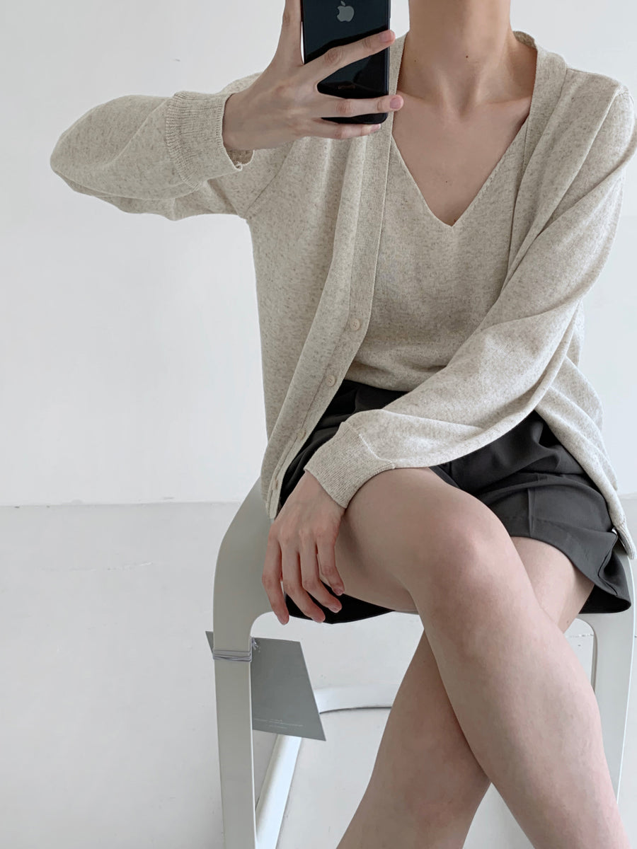 Soar Cardigan Cami Set (PREORDER)