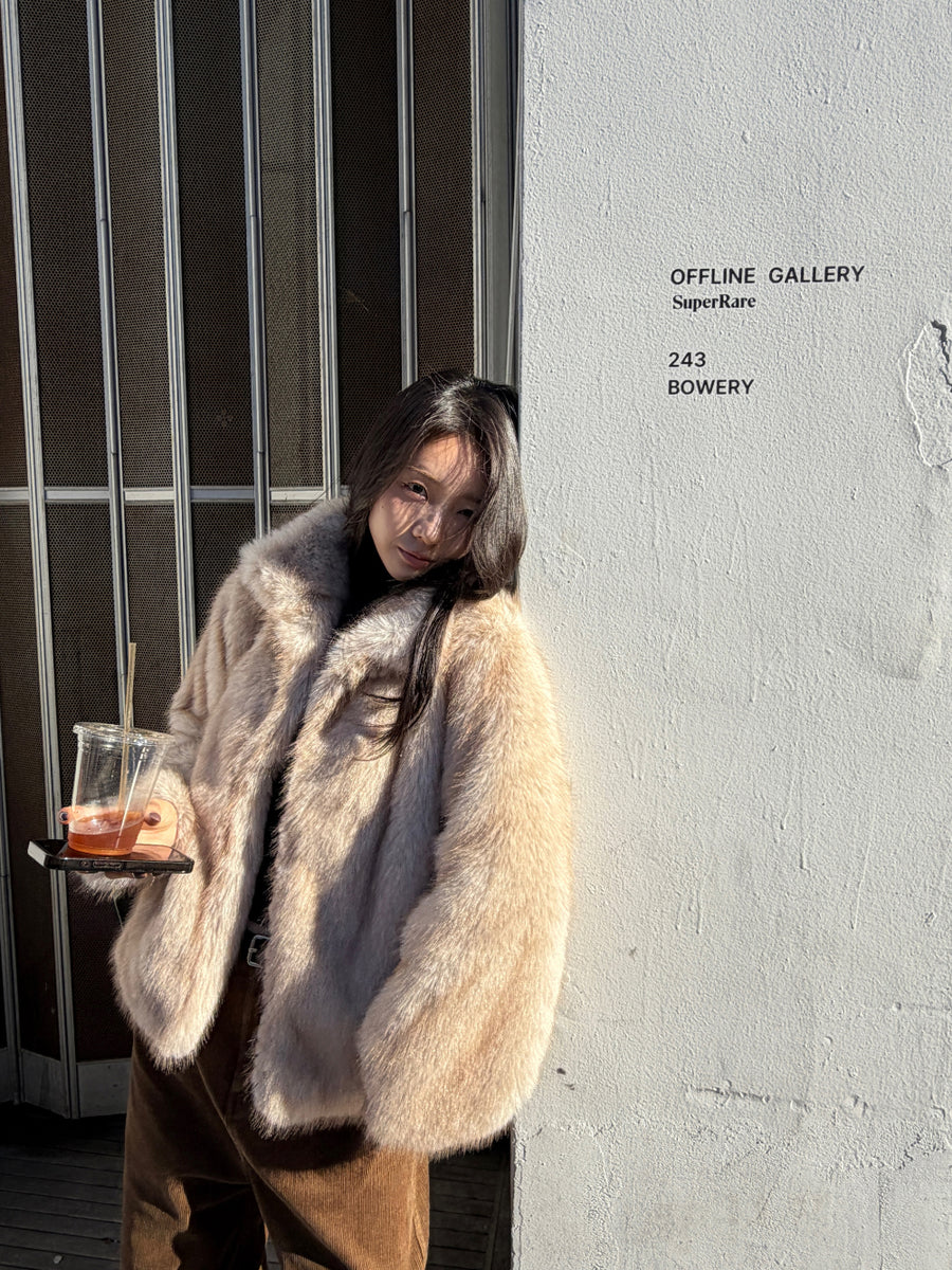Faux Fur Jacket
