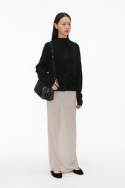 by DOE - Sheer Piled Skirt